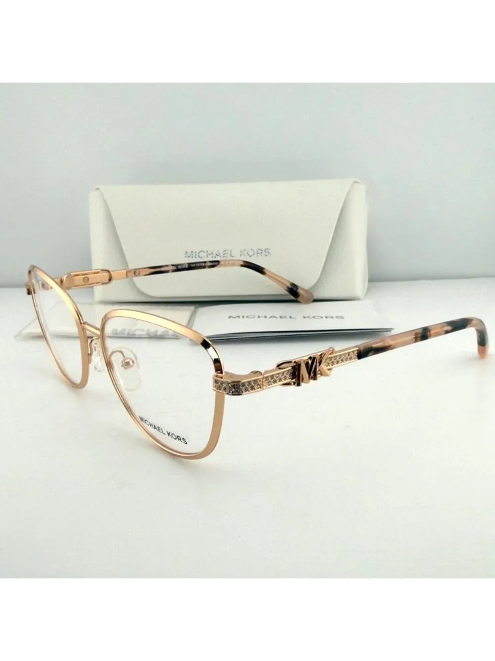 Michael Kors MK 3076B 1108 Cordoba Eyeglasses Frames Rose Gold 55-16-140